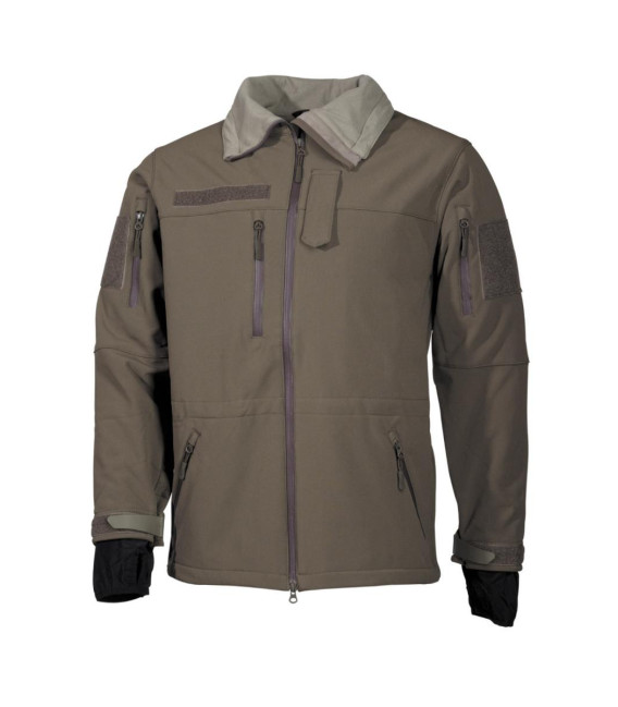 Veste soft shell, vert, "High Defence" - Surplus militaire