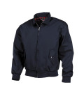 Veste, style anglais, bleu doublure, ceinture tricotée - Surplus militaire