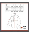 Veste, style anglais, bleu doublure, ceinture tricotée - Surplus militaire