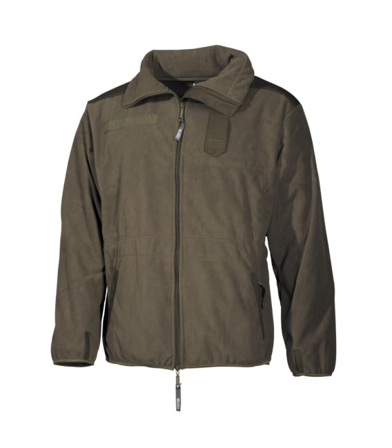Veste polaire, "Alpin", vert, imperméable, coupe-vent, resp. - Surplus militaire