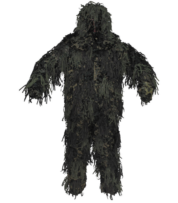 Combinaison, "Ghillie Jackal", 3-D Body System, woodland - Surplus militaire