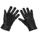 Gants cuir BW, doublure, noir - Surplus militaire