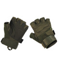 Gants tactiques, "Pro", sans doigts, vert - Surplus militaire