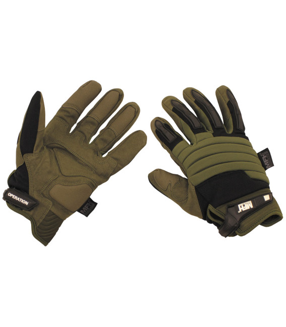 gants, "Operation", vert/noir - Surplus militaire