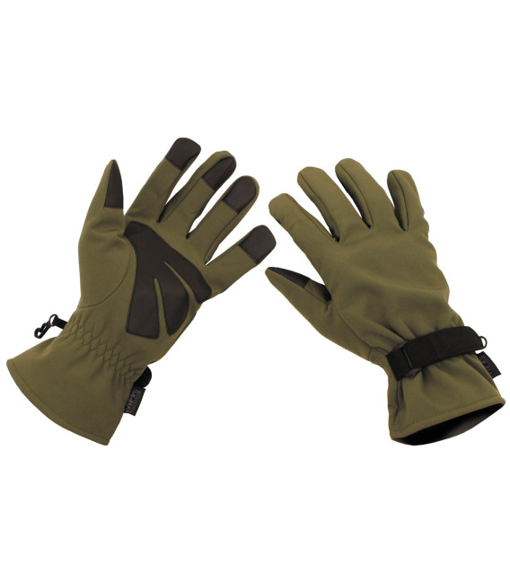 gants, Softshell, vert - Surplus militaire