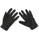 Gants, "Stripes", noir - Surplus militaire