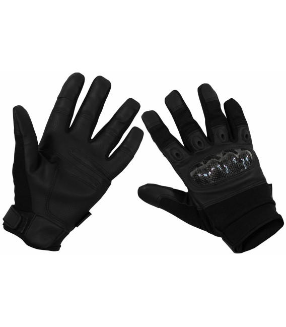 Gants tactiques, "Mission", noir - Surplus militaire