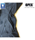Blouson haute technicité Softshell 3 couches Dintex + noir