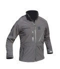 Blouson haute technicité Softshell 3 couches Dintex + noir