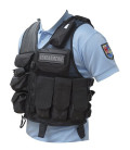 Gilet force intervention noir - Surplus militaire