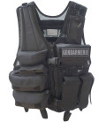 Gilet force intervention noir - Surplus militaire