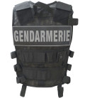 Gilet force intervention noir - Surplus militaire