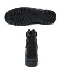 Rangers chaussures cuir 2 zips noire - Surplus militaire