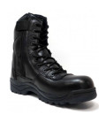 Rangers chaussures cuir 2 zips noire - Surplus militaire