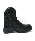 Rangers chaussures cuir 2 zips noire - Surplus militaire