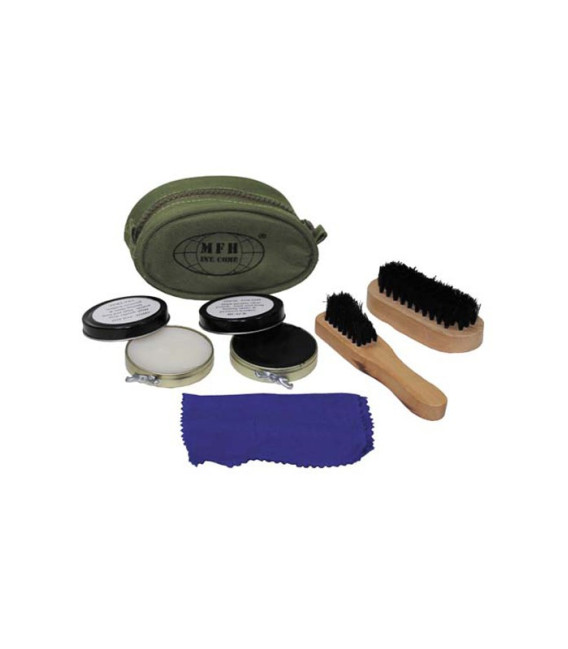 Mini kit de nettoyage pour rangers - Surplus militaire
