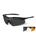 Lunettes de protection balistiques Vapor écrans fumé/incolore/orange
