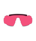 Ecran rouge pour lunettes de protection balistiques Saber Advanced