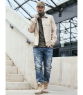 Chemise Brandit US Hemd Beige manches longues - Surplus militaire