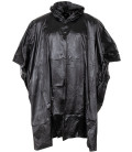 Poncho, vinyl, noir, taille: 200x127 cm, 0,12 mm - Surplus militaire