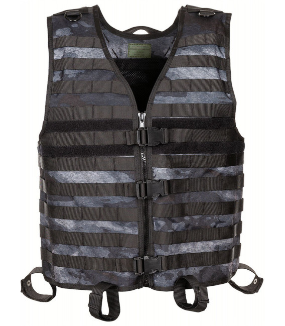 Gilet, "Molle light", HDT camou gris, syst. mod. - Surplus militaire