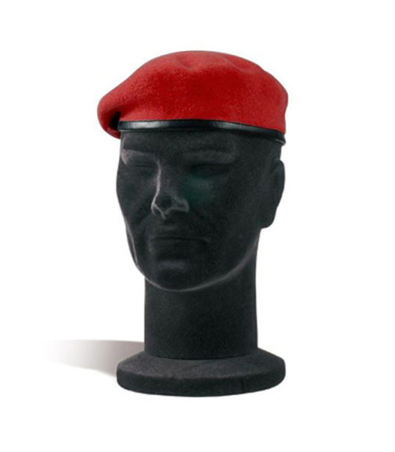 Béret Militaire Amarante (Rouge) de l'armée - Surplus militaire
