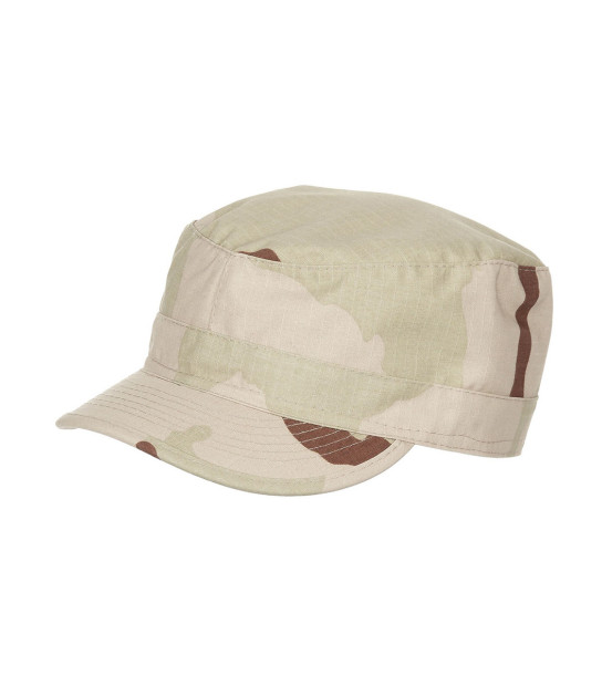 Casquette Militaire Américaine BDU Camouflage - Taille 7 - Made In USA - Très Bon État