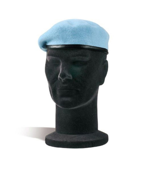 Béret militaire de l'ONU bleu cyan 1 - Surplus militaire