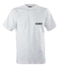 T-shirt Sécurité blanc, imprimé - Surplus militaire