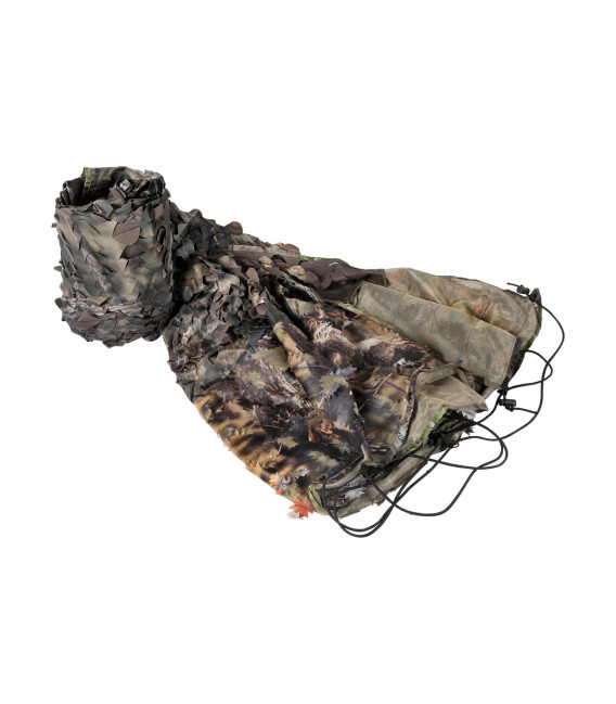 Filet camo partie haute en mesh pour voir intérieur