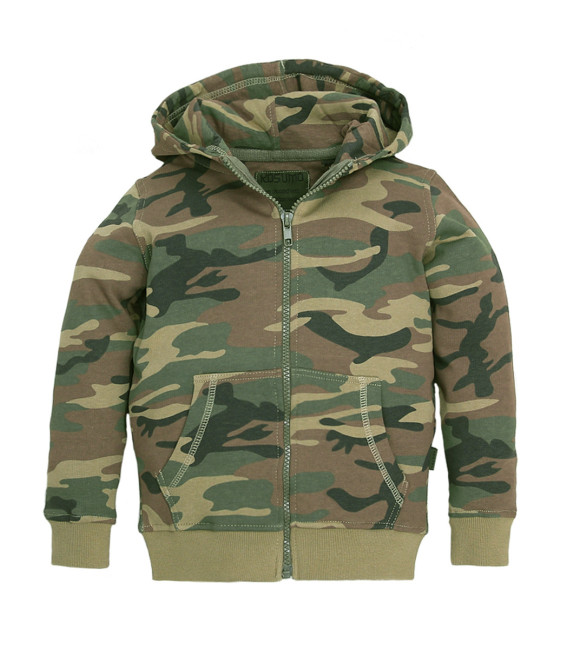 Blouson à capuche enfant Camouflage - Surplus militaire
