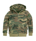 Blouson à capuche enfant Camouflage - Surplus militaire