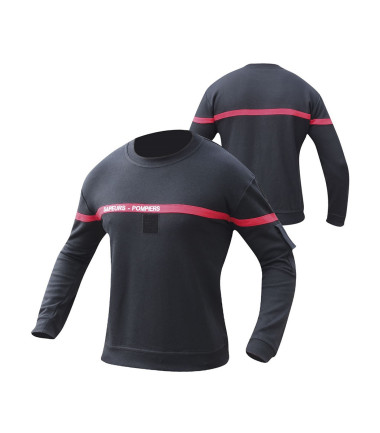 Pull de Sapeur Pompier bleu marine