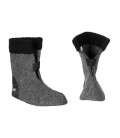 Bottes grand froid, lacées, noir - Surplus militaire