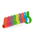 LOT 100 BAGUE PLASTIQUE 16MM 2 COULEURS