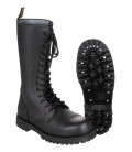 Rangers Homme Bottes 14 trous "Pure Trash" noire embout acier 