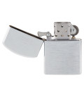 Briquet Tempête chrome poli