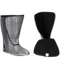 Bottes de neige Grand Froid noires pour Homme