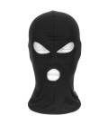 Cagoule Balaclava, 3 trous, souple, noir, 100% coton - Surplus militaire