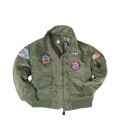 Bombers avec ecusson aviateur pour enfant - Surplus militaire