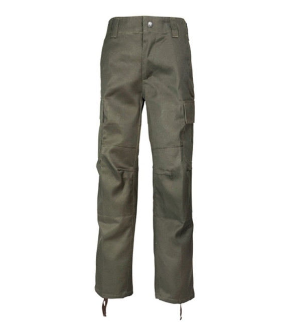 Pantalon type BDU couleur kaki pour enfant - Surplus militaire