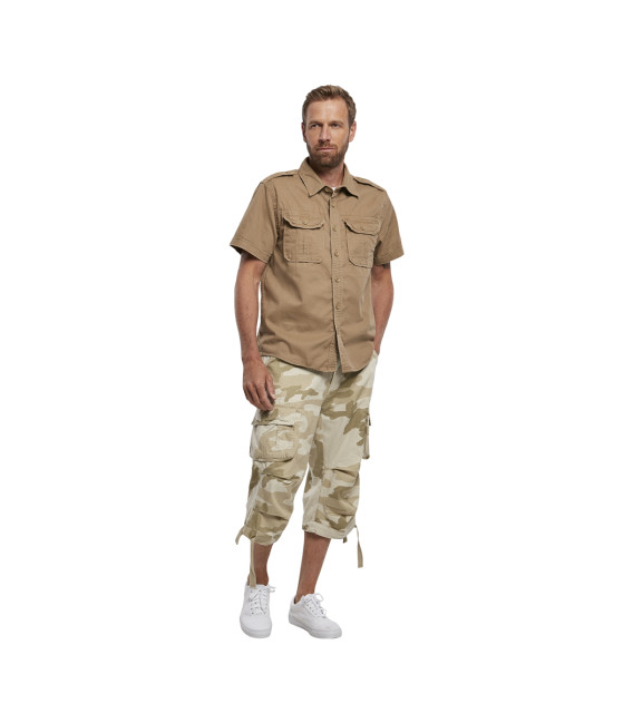 Short Bermuda Militaire Homme Brandit - Bleu Marine - Coupe Ample Confortable - Coton - Neuf Avec étiquettes