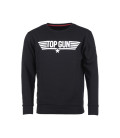 SWEAT-SHIRT ′TOP GUN′ NOIR MILTEC