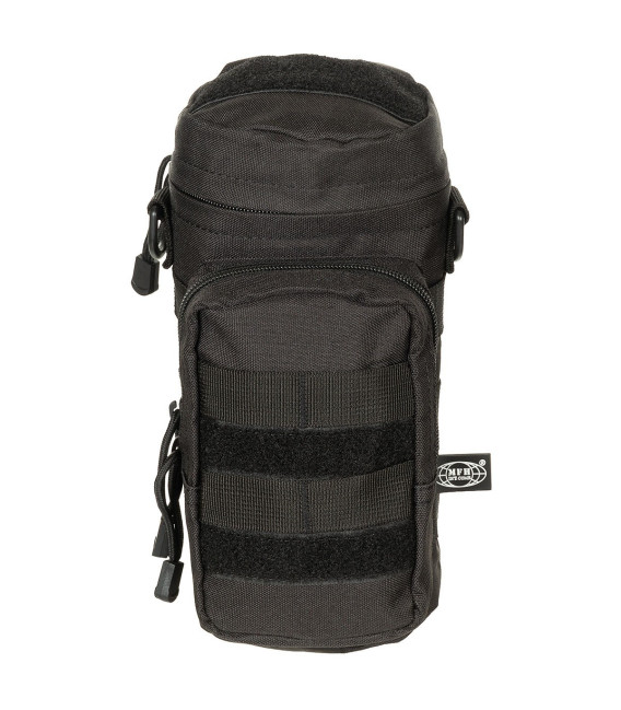 Sac, rond, "MOLLE", noir - Surplus militaire