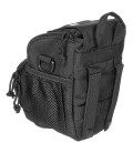 Sac à bandoulière, "Skout", molle, noir - Surplus militaire