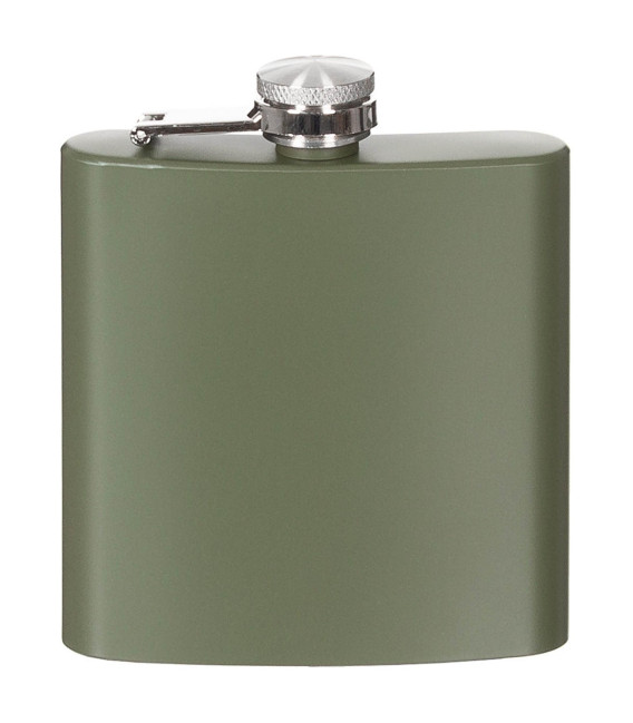 Flasque, acier inoxydable, va vert, 6 OZ, 170 ml - Surplus militaire