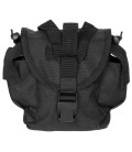 Poche pour gourde, "Molle", noir - Surplus militaire