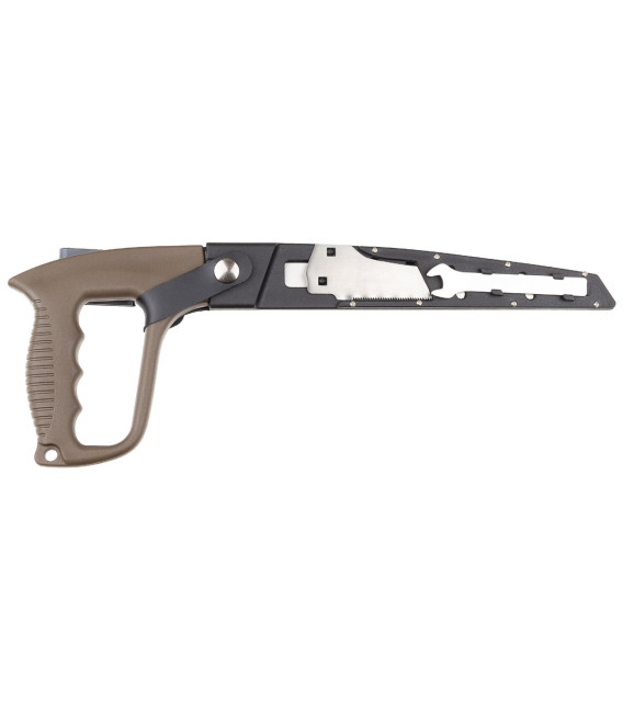 Scie multifonction 2 lames et clip ceinture