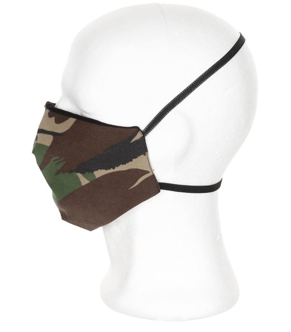 Masque tissu camouflage CE