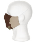 Masque tissu camouflage désert